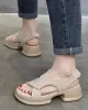 Open Toe Sandals Platform Shoes