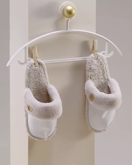 Warm Removable Washable Waterproof Thick-Soled Cotton Slippers