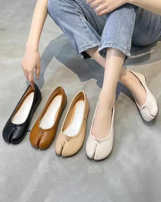 Cloven Round Cut Shallow Cut Flats