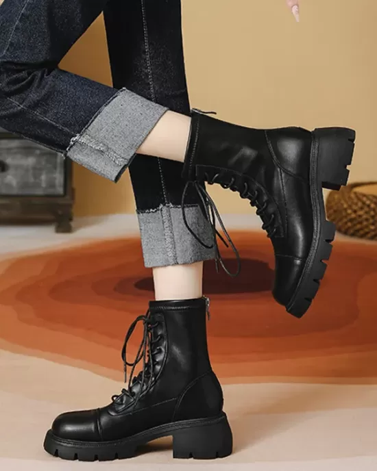 Lace-Up Split-Joint Dr. Martens Boots Boots