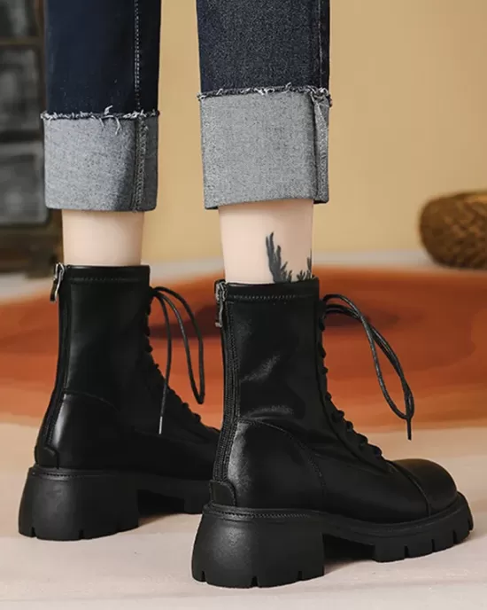 Lace-Up Split-Joint Dr. Martens Boots Boots