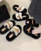 Open Toe Split-Joint Slippers Platform Shoes