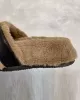 Split-Joint Velvet Slippers