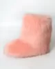 Keep Warm Round-Toe Solid Color Boots