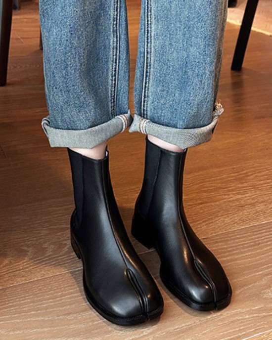 Split-Joint Split-Toe Chelsea Boots Boots