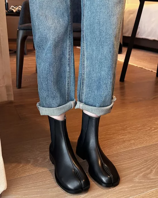 Split-Joint Split-Toe Chelsea Boots Boots