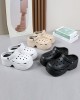 Hollow Sandals Crocs Slippers Platform Shoes