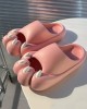 Cat Paw Shape Hollow Slippers