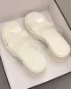 Open Toe Round-Toe Split-Joint Transparent Slippers Pumps Sandals