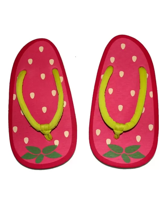 Summer Fruit Cartoon Cute Pattern Flat Shoes Flip Flops