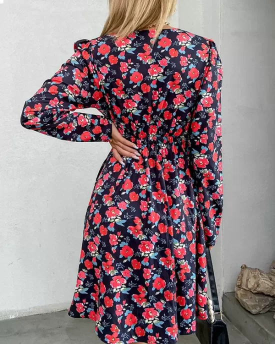 Bohemia A-Line Floral Dress