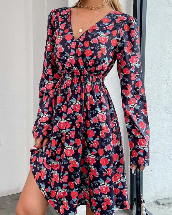 Bohemia A-Line Floral Dress