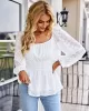 Women's Mesh Long Sleeve Long Top