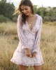 Women's Floral Chiffon Dress