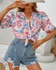 Vacation Buckle Floral T-Shirt