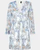 Bohemia A-Line Printing V-Neck Dress