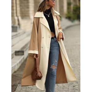 Casual Loose Patchwork Coat