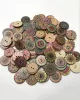 About 100Pcs Multi-Color Wooden Round Sewing Buttons For DIY Craft Decoration