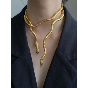 Statement Snake Shape Necklace