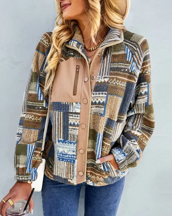 Casual Loose Buckle Coat