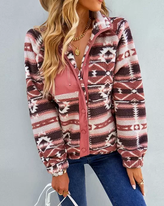 Casual Loose Buckle Coat