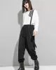 Urban High-Waisted Black Casual Pants Bottoms Harem Pants