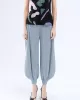 Simple Loose Solid Color Casual Harem Pants Bottoms