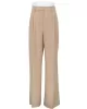 Casual Simple Solid Color Wide Legs Blazer Pants