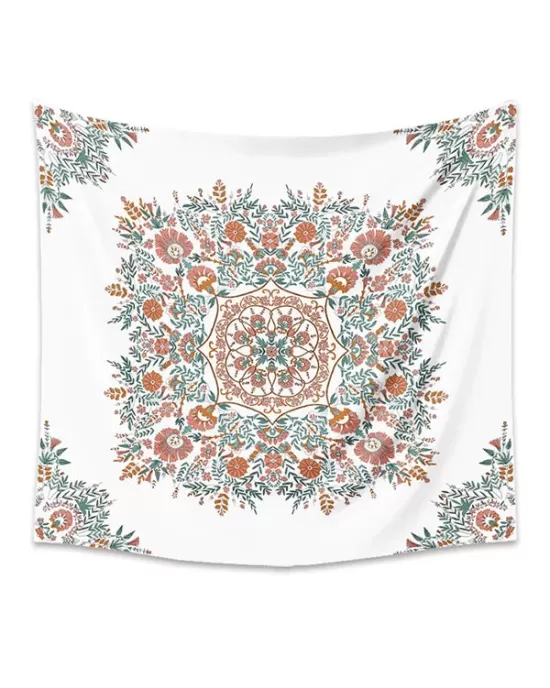 Home Decor Floral Mandala Tapestry