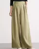 Casual Wide Leg Loose Solid Color Pants Bottoms