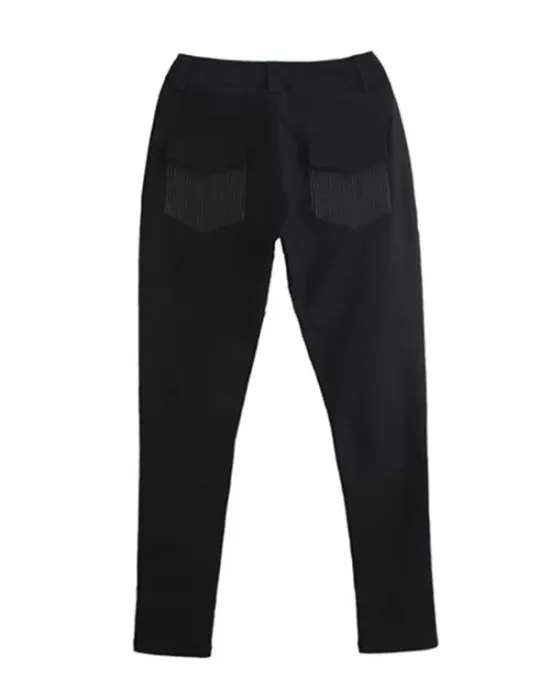 Original Cool Split-Joint With Pockets Zipper Casual Pants Bottoms