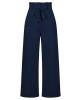 Simple Loose Wide Leg Solid Color Casual Pants Bottoms