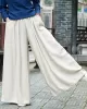 Loose Wide-leg Linen Pants