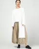 Vintage Ramie Cotton Wide Leg Pants