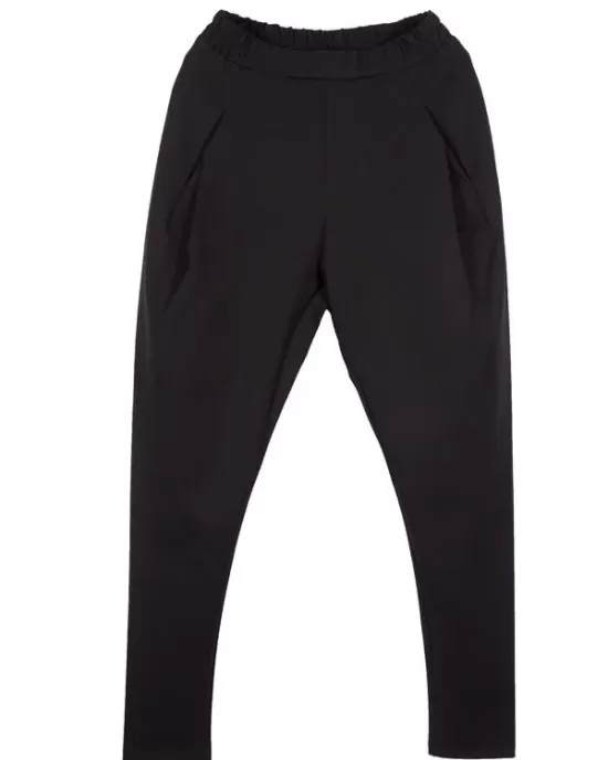 Simple Black Harem Pants