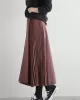 Graceful A-Line Pleated Skirt