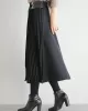 Graceful A-Line Pleated Skirt