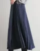 Graceful A-Line Pleated Skirt