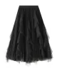 Original Stylish 7 Colors Falbala Gauze Skirt