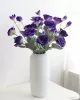 Lisianthus Flower Silk Flower Furnishings Wedding Bouquet Decoration