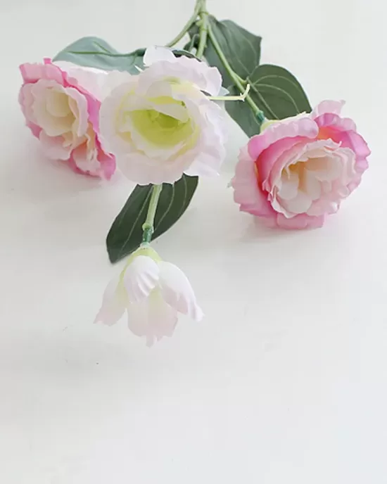 Lisianthus Flower Silk Flower Furnishings Wedding Bouquet Decoration