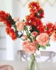 Lisianthus Flower Silk Flower Furnishings Wedding Bouquet Decoration