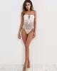 Split-Joint Bandage One-Piece Teddy Lingerie