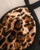 Sexy Leopard Print Hollow Bandage Erotic Lingerie