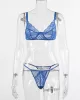 Lace See-Through Underwired Erotic Lingerie