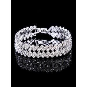 Statement Party Alloy Rhinestone Bracelet Accessories