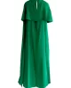 Loose Asymmetric Solid Color Maxi Dresses