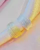 Adjustable Hollow Sequined Solid Color Rings Accessories