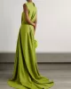 Solid Color Tied Waist Sleeveless Maxi Dresses