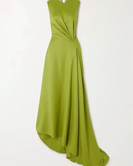 Solid Color Tied Waist Sleeveless Maxi Dresses